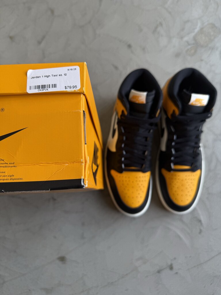 Jordan 1 High Taxi sz. 12