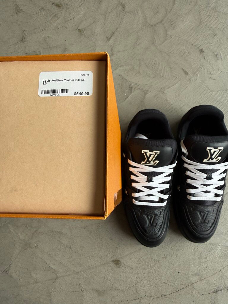 Louis Vuitton Trainer Blk sz. 8.5