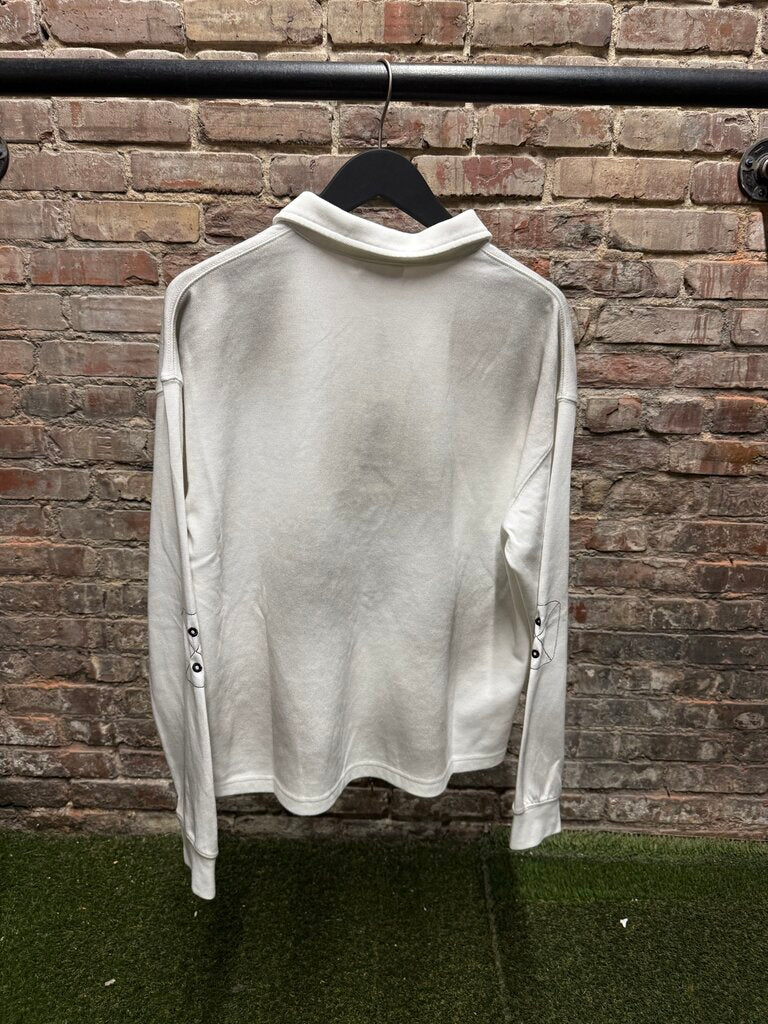 Vale Presidente Rugby L/S White sz. S