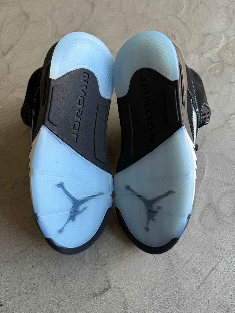 Jordan 5 Black University Blue sz. 8