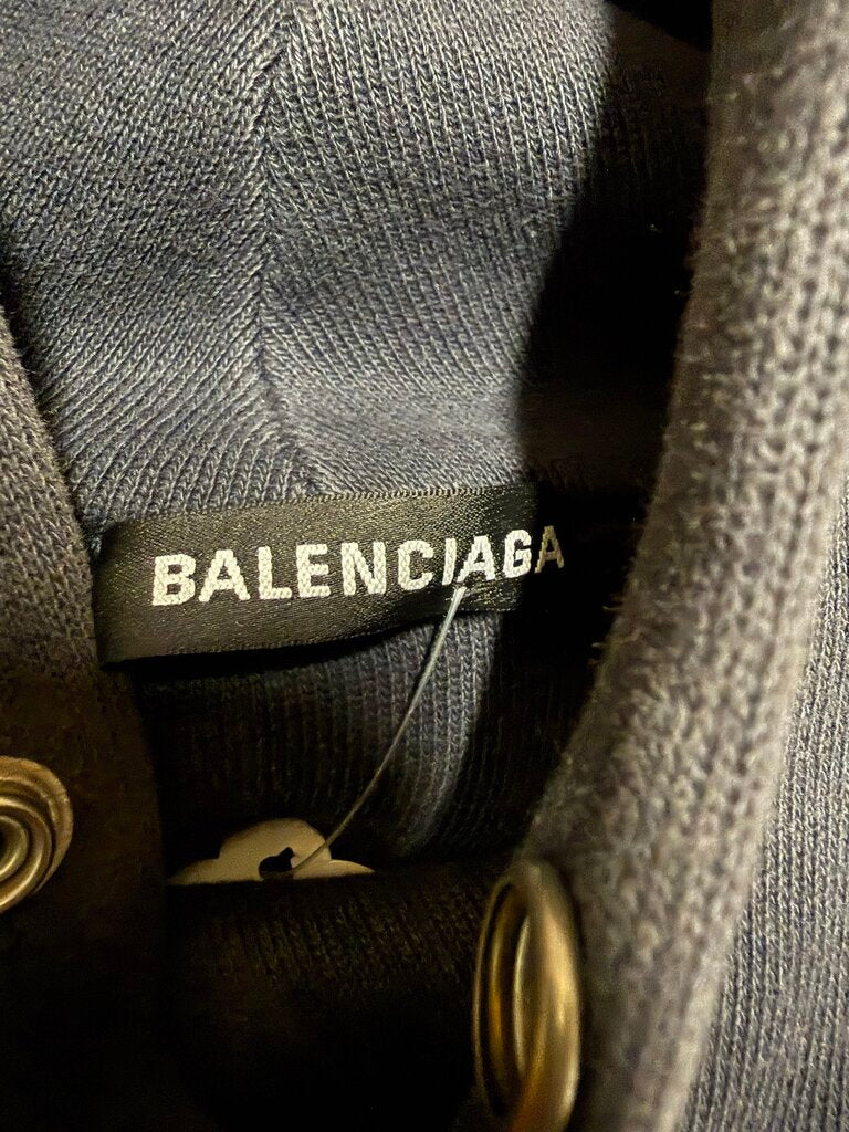 Balenciaga 19aw Speedhunters Pullover Heavy Hoodie sz. S