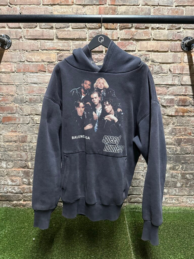 Balenciaga 19aw Speedhunters Pullover Heavy Hoodie sz. S