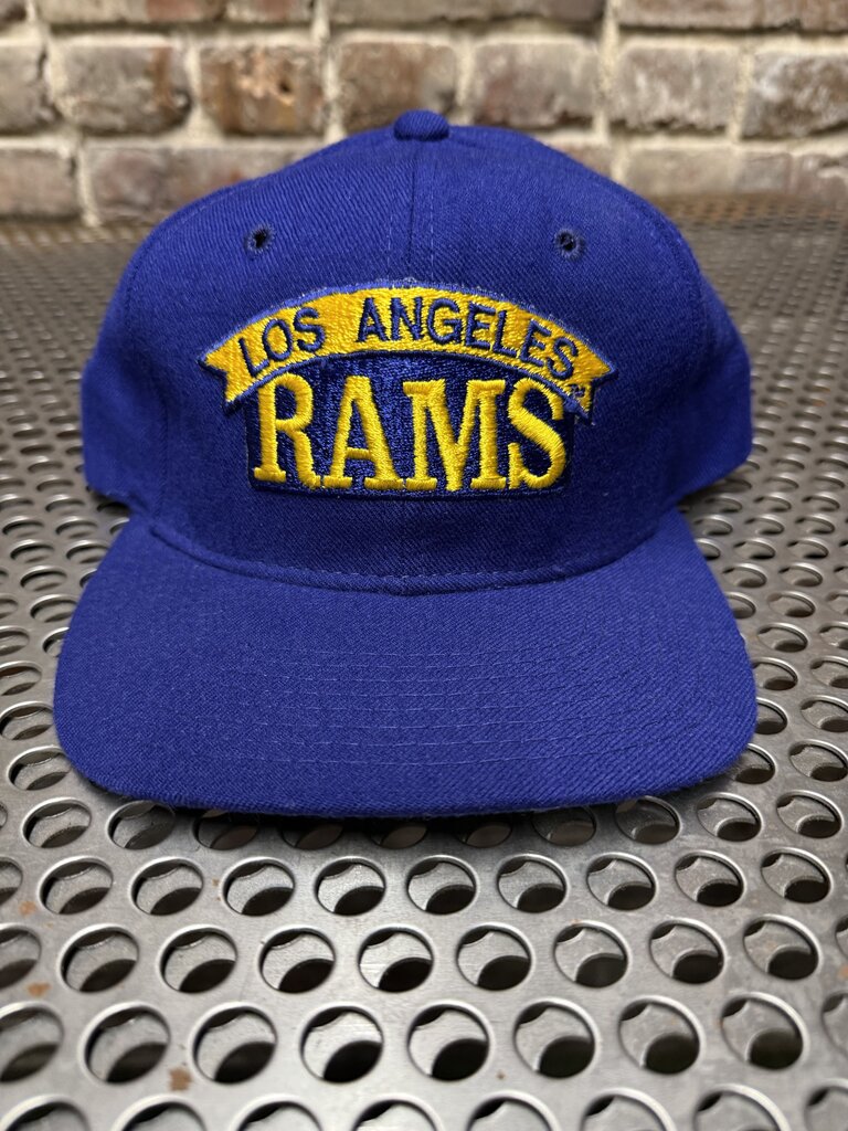 Vintage 90's Los Angeles Rams Blue/Yellow Snapback