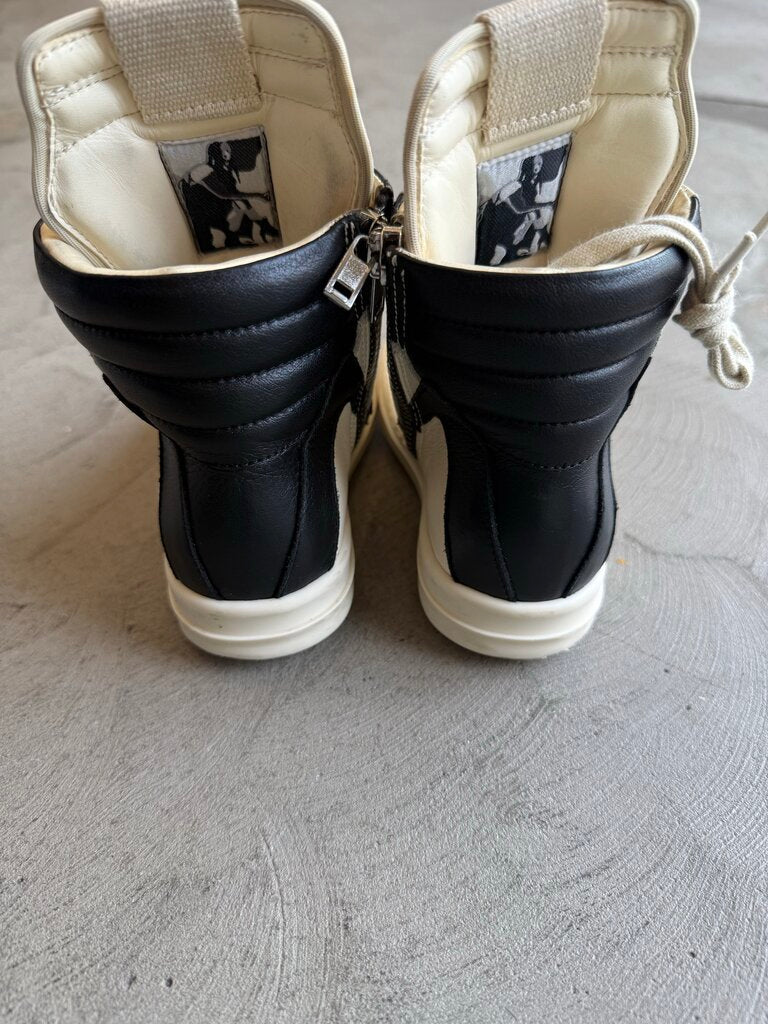 Rick Owen Geobasket Milk/Blk sz. .28