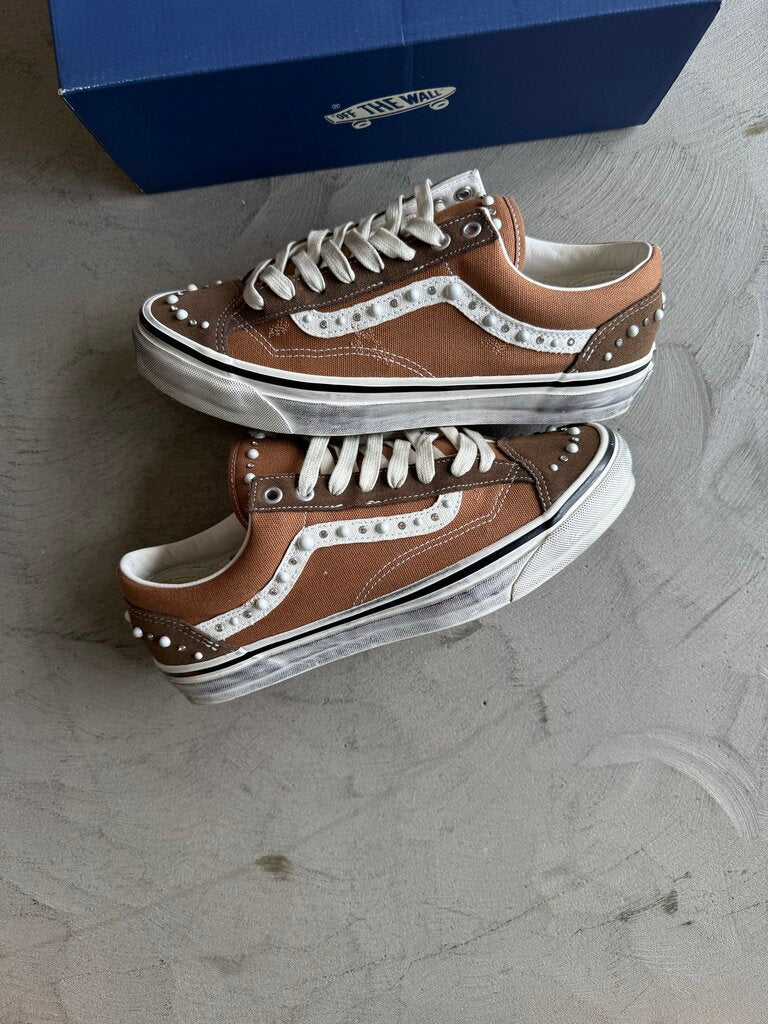 Vans Pearlized Old Skool Cocoa Brown sz. 9
