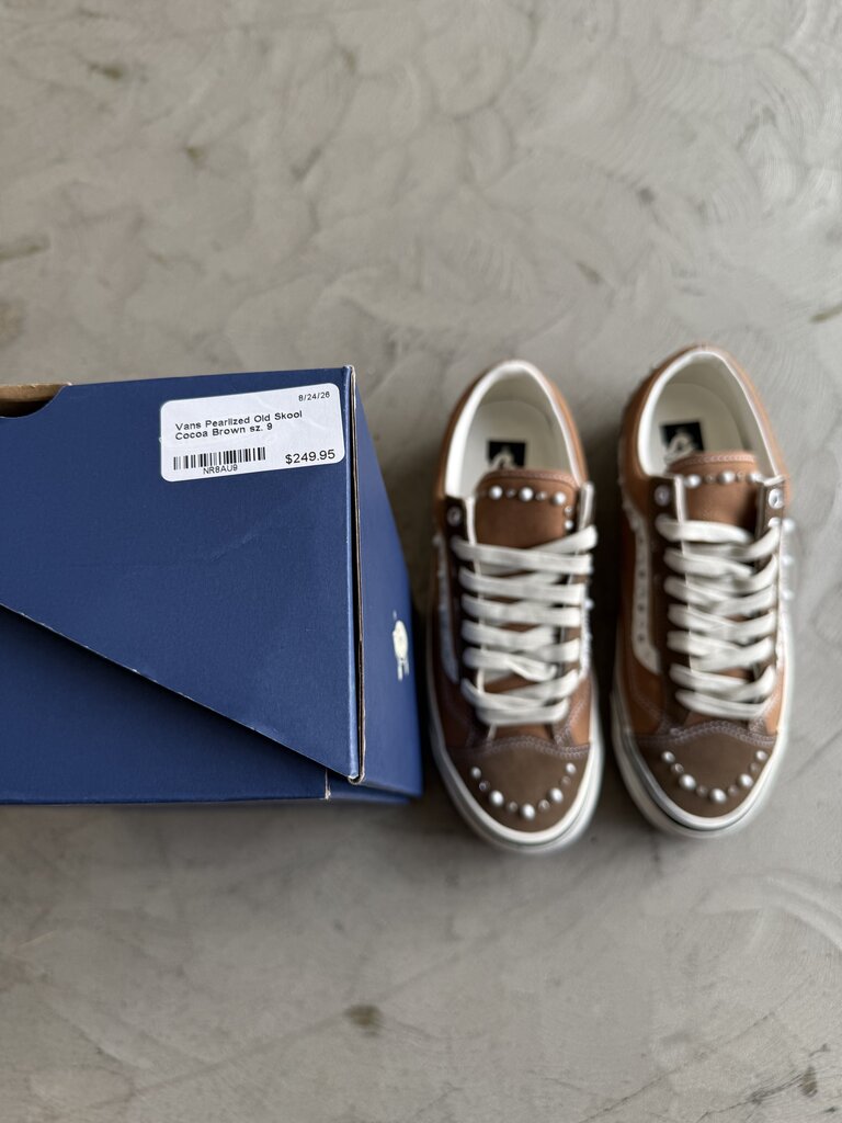 Vans Pearlized Old Skool Cocoa Brown sz. 9