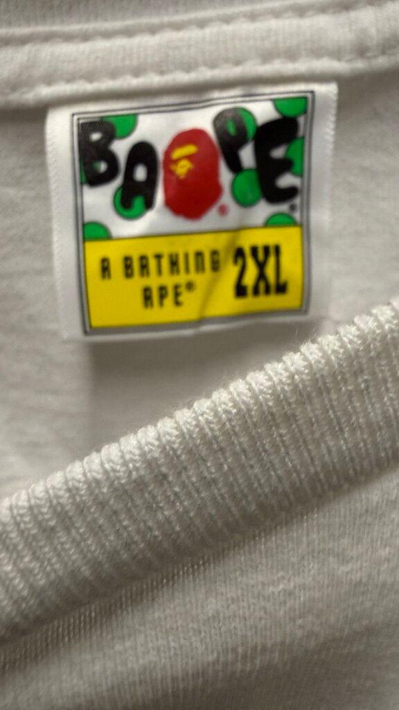 A Bathing Ape Neon Tokyo Tee sz. XXL