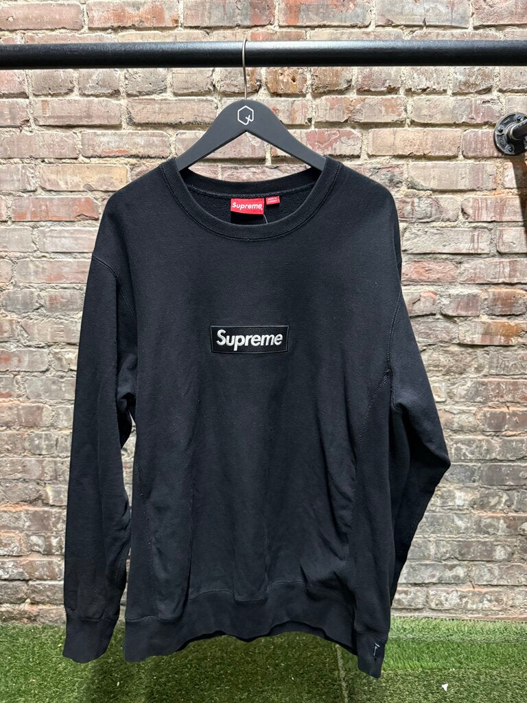 Supreme Box Logo Crewneck Blk sz. L