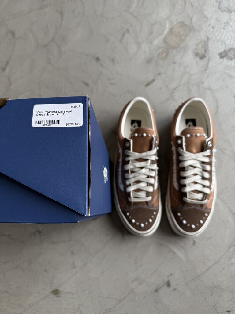 Vans Pearlized Old Skool Cocoa Brown sz. 11