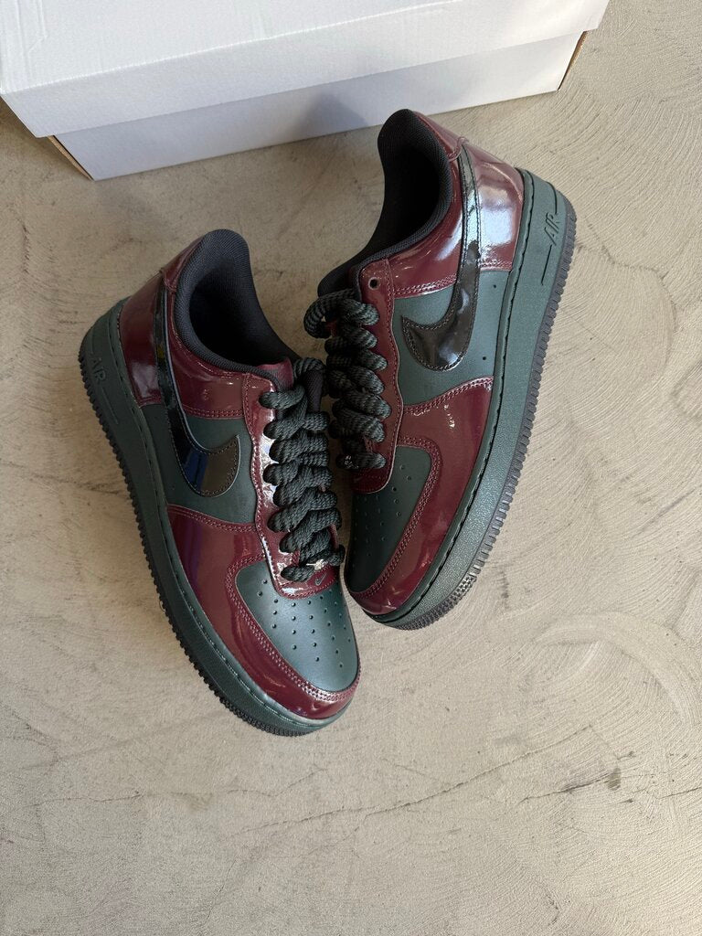 Nike AF1 Low '07 LV8 Patent Leather beef & Broccoli sz. 9