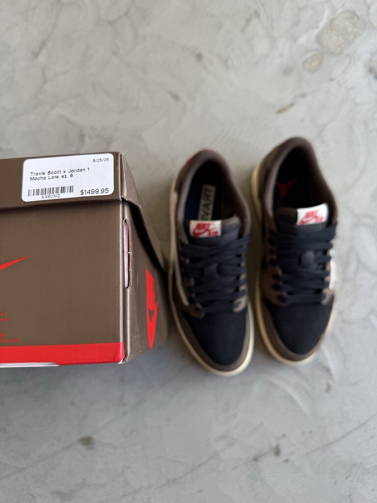 Travis Scott x Jordan 1 Mocha Low sz. 9