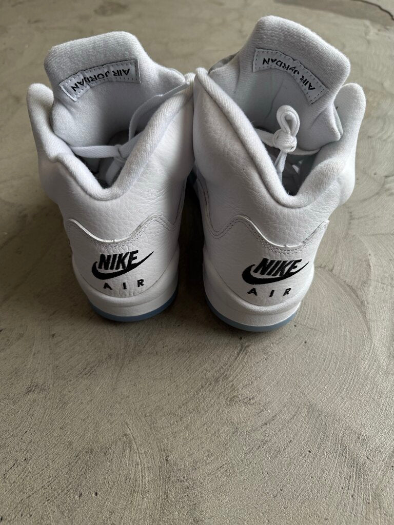Jordan 5 White Metallic sz. 7Y