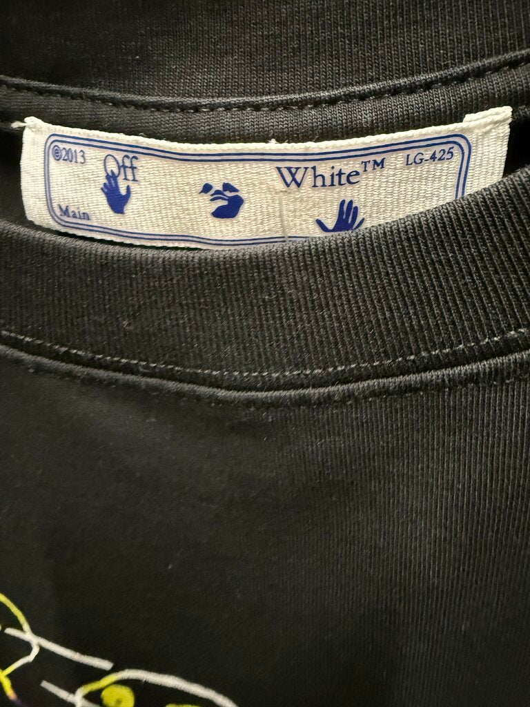 Off-White Graphic Print Tee sz. L