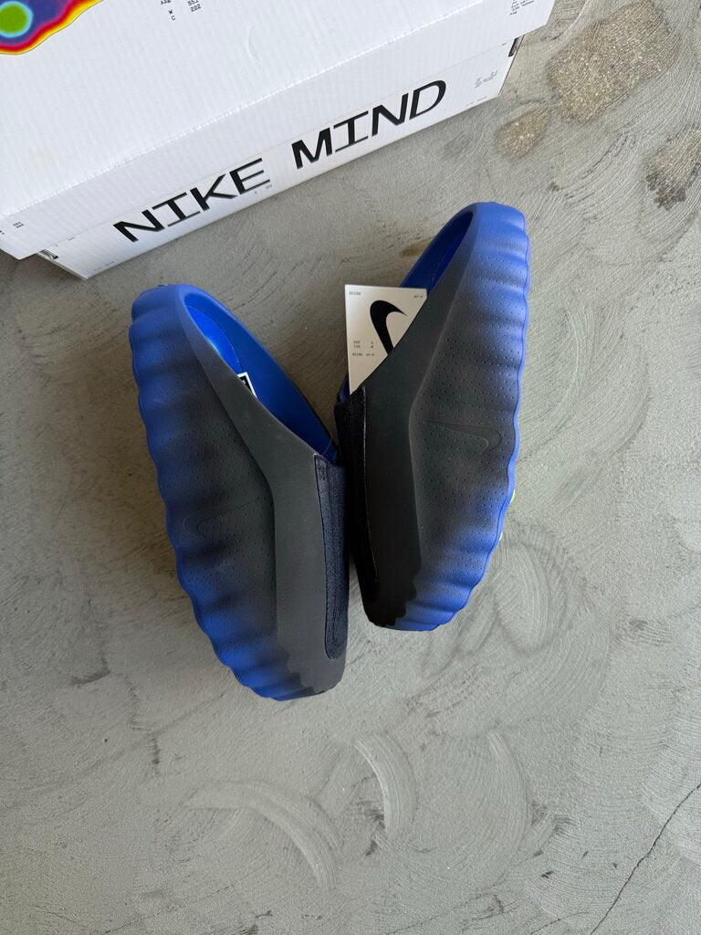 Nike Mind 001 Flyknit Slide Hyper Royal sz. 7
