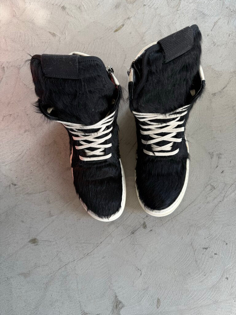 Rick Owen Geobaskets Pony Hair sz. 43
