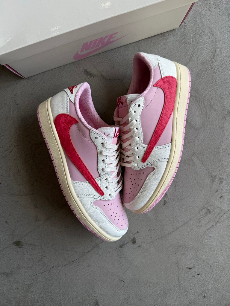 Travis Scott x Jordan 1 Sail Tropical Pink sz. 9.5