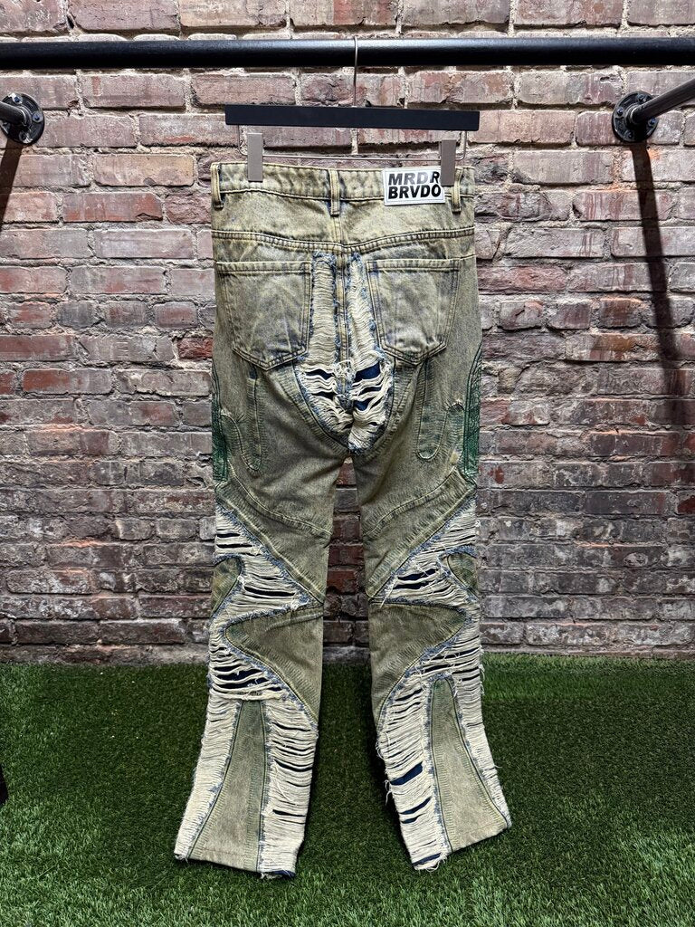 Who Decides War Navy Wave Jeans sz. 28