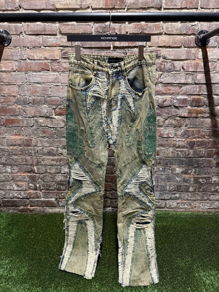 Who Decides War Navy Wave Jeans sz. 28