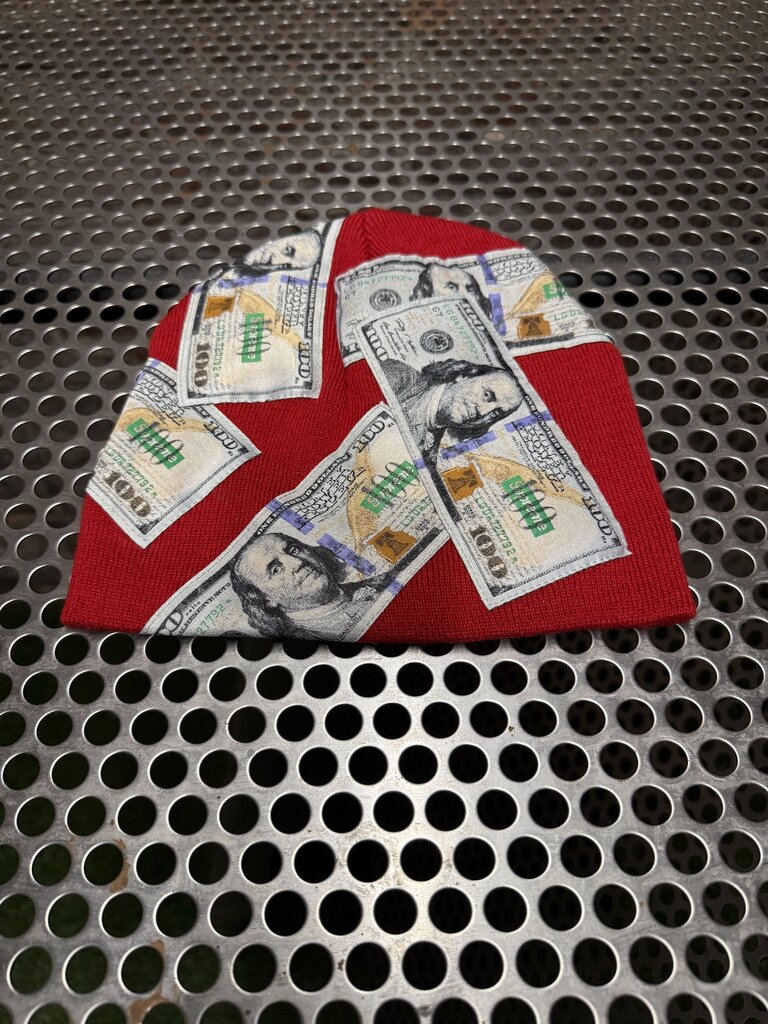 Supreme Money Beanie Red