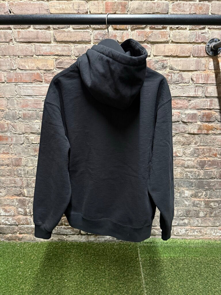 Supreme Contrast Hoodie Blk sz. M