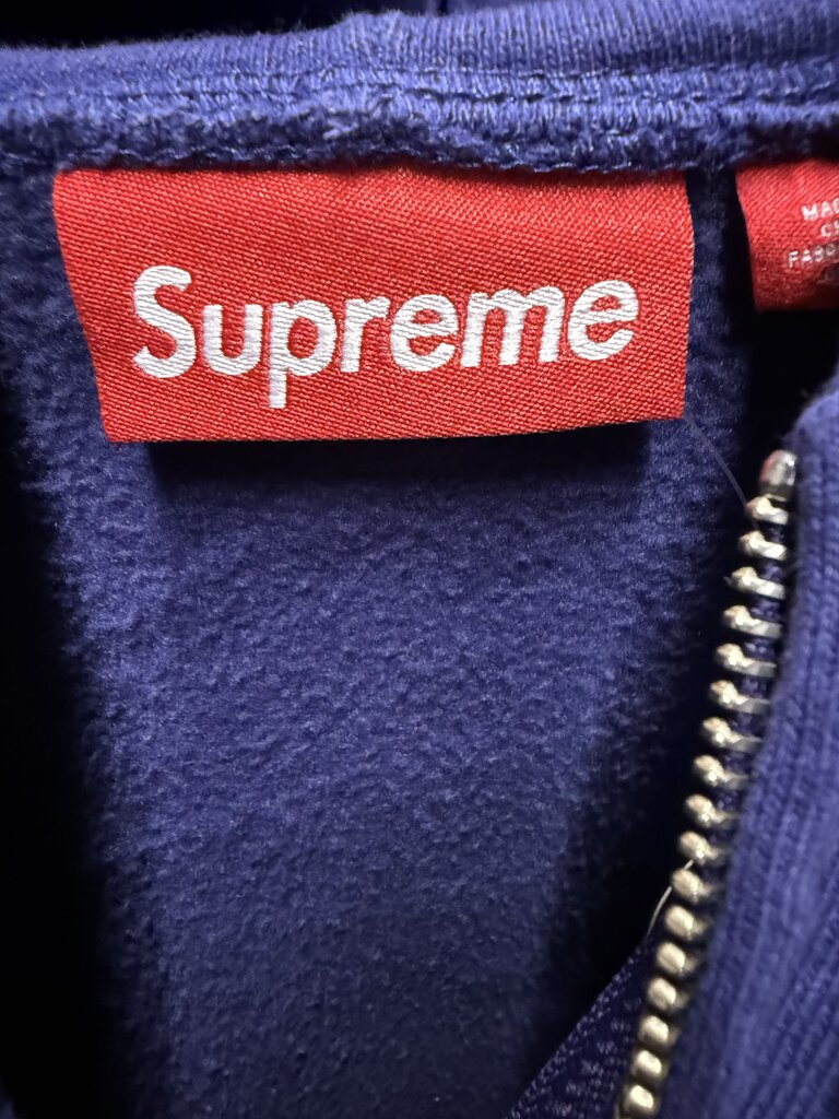 Supreme Patches Zip-Up Hoodie sz. M