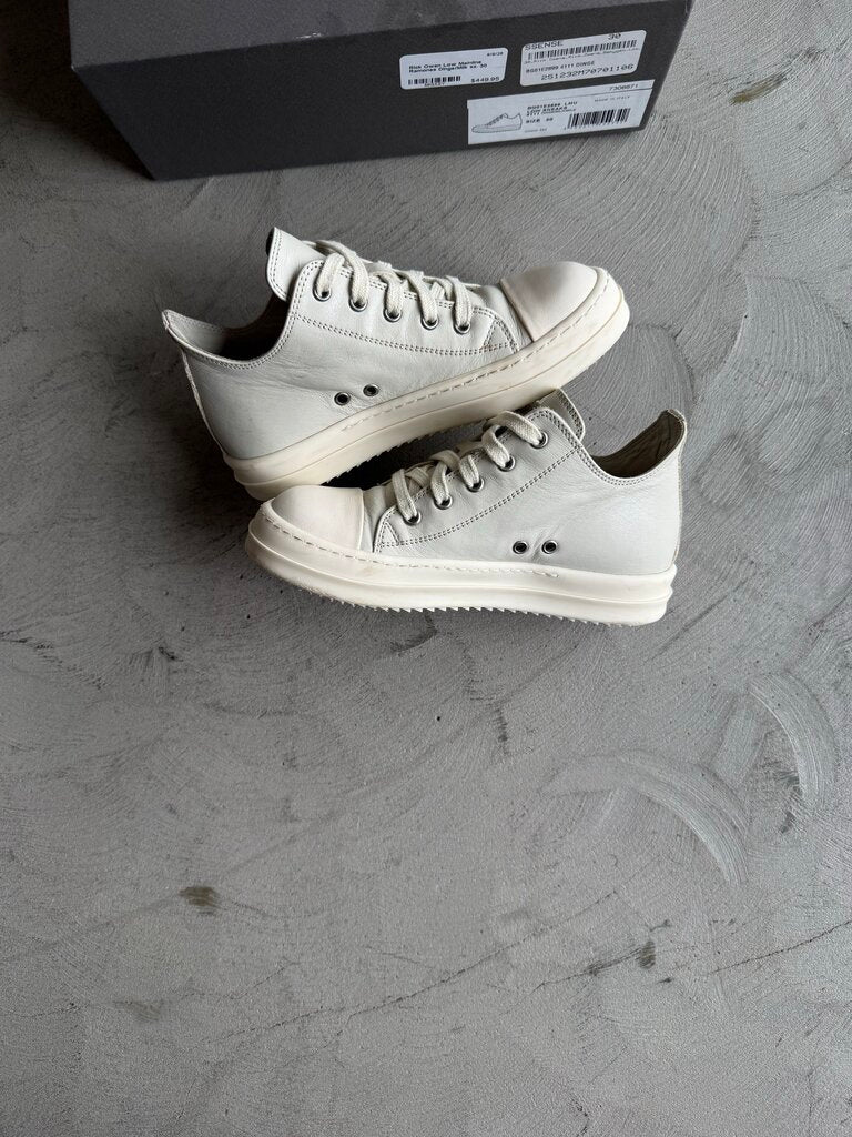 Rick Owen Low Mainline Ramones Dinge/Milk sz. 30