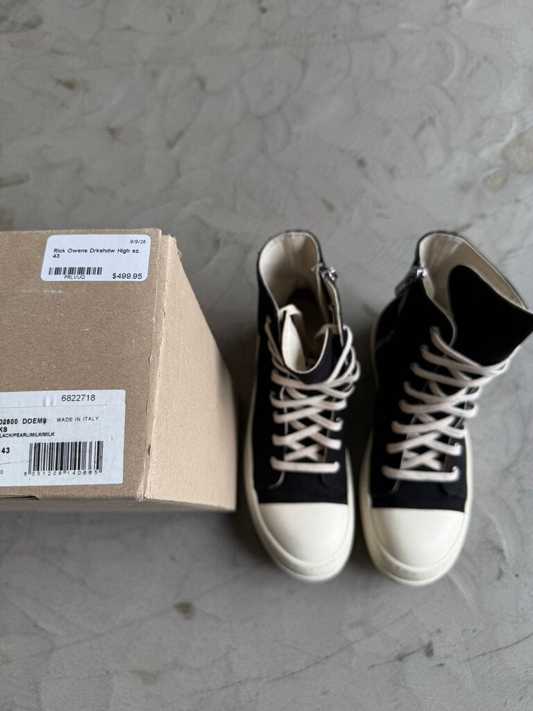 Rick Owens Drkshdw High sz. 43