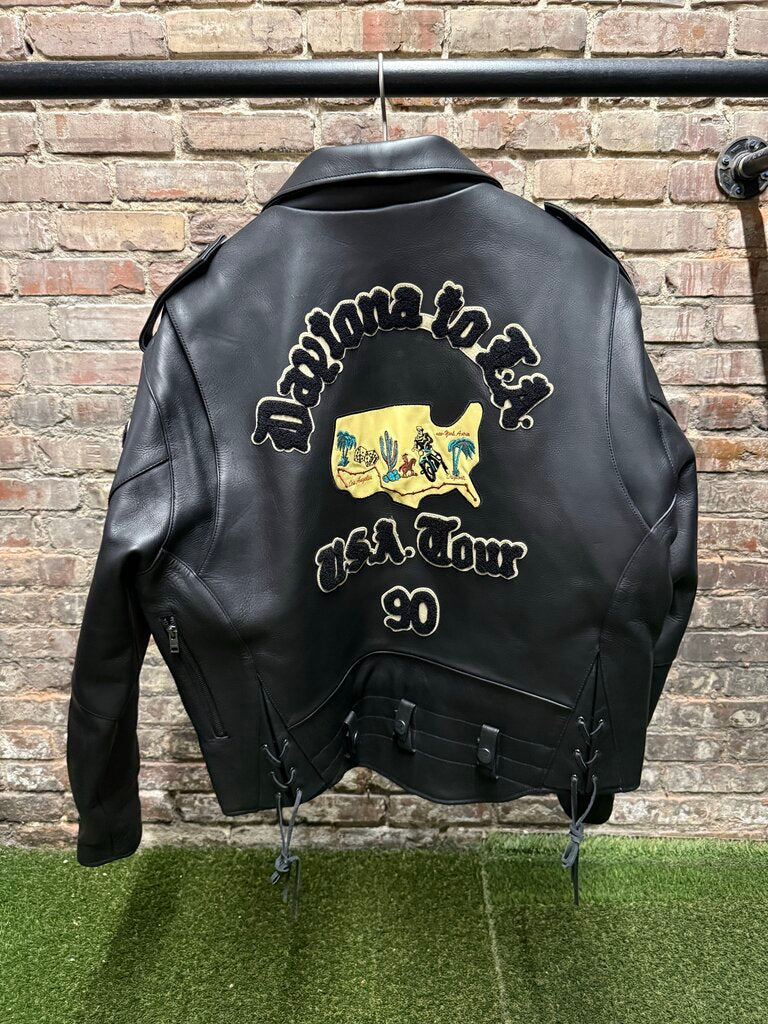 Avirex Daytona Leather Jacket sz. L