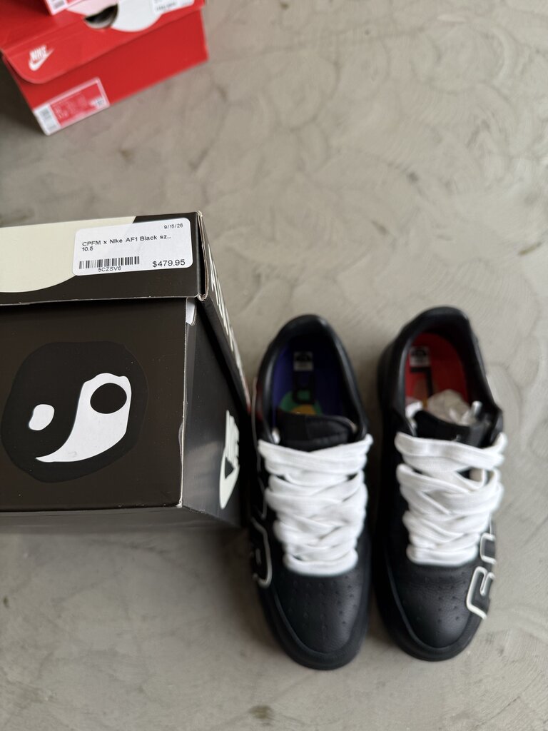CPFM x Nike AF1 Black sz. 10.5