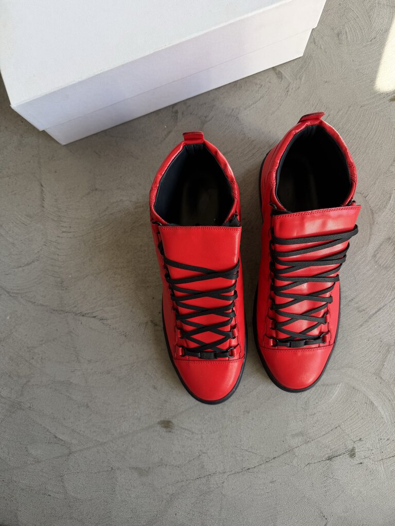 Balenciaga Arena High Red/Blk sz. 45