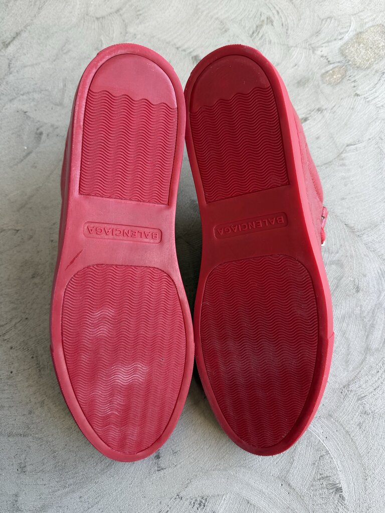 Balenciaga Arena Low Leather Red sz.. 45
