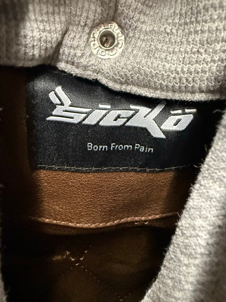 SickÖ Born From Pain Brown Leather sz. L