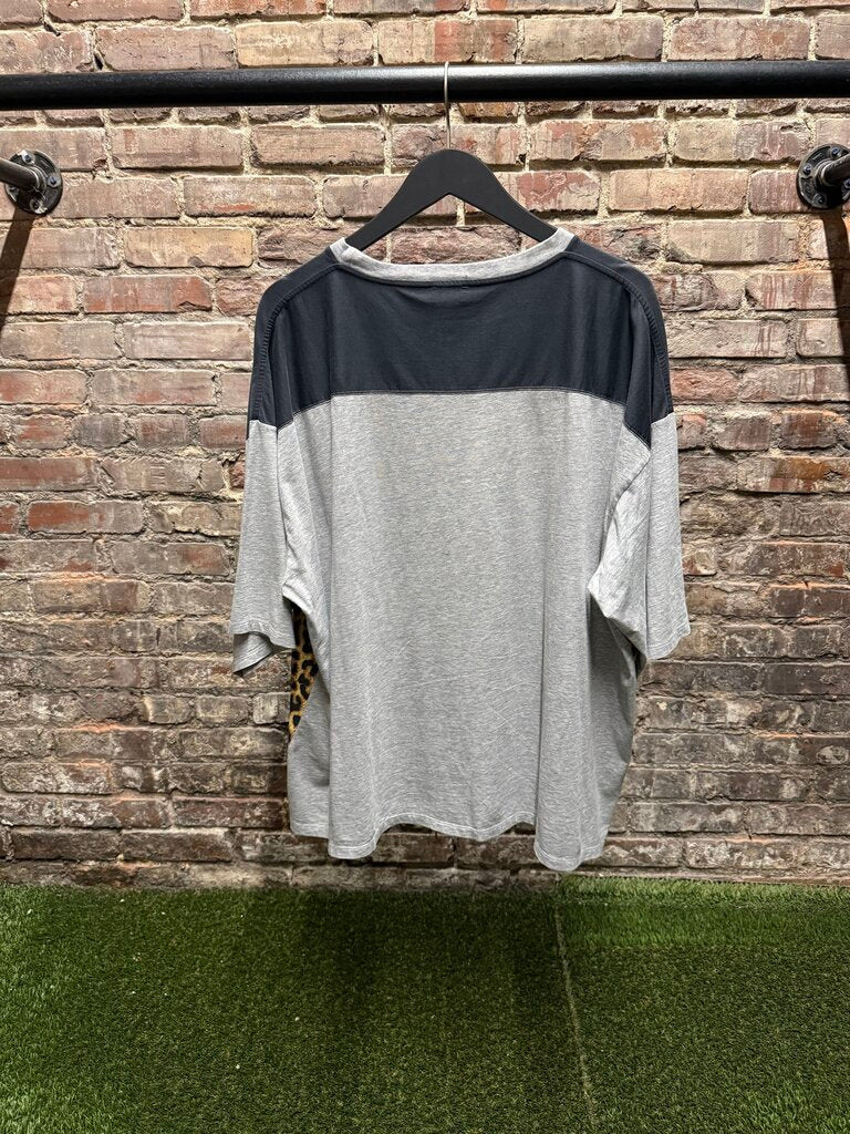 Saint Laurent Leopard Print Panel Tee sz. XL