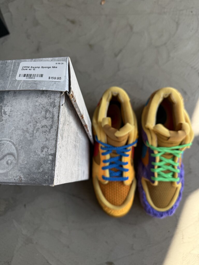 CPFM Swamp Sponge Nike Dunk sz 12