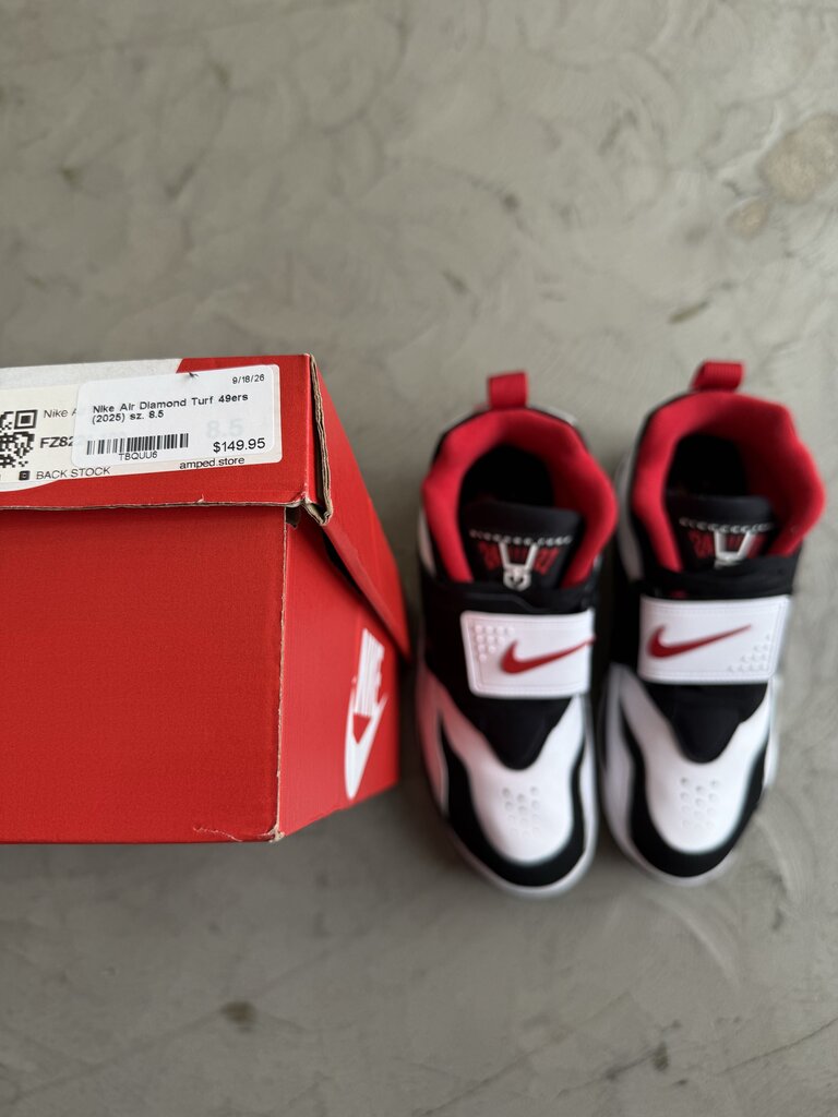Nike Air Diamond Turf 49ers (2025) sz. 8.5
