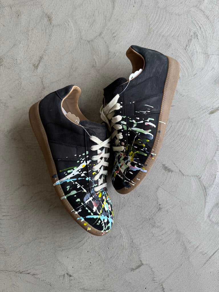 Maison Margiela Paint Splatter Blk sz. 41 (nb)