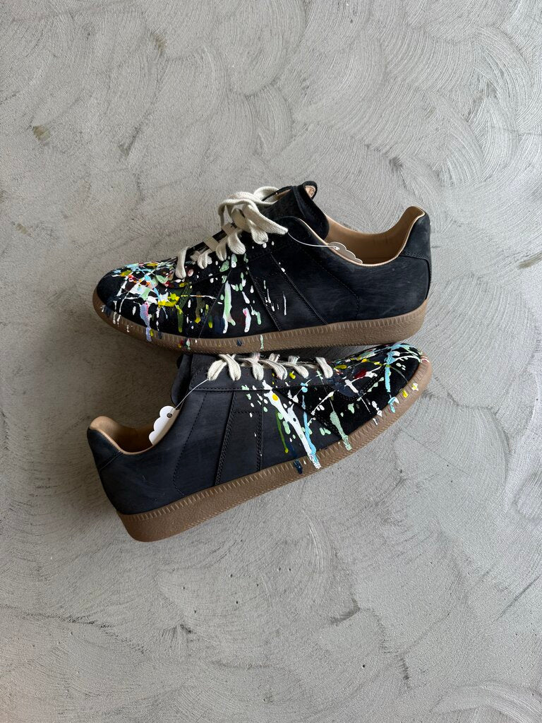 Maison Margiela Paint Splatter Blk sz. 41 (nb)