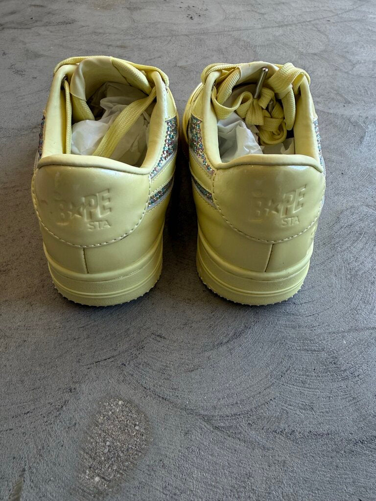 A Bathing Ape Sta Icon Crystal Yellow sz. 5