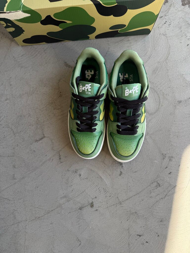 A Bathing Ape SK8 Green sz. 5