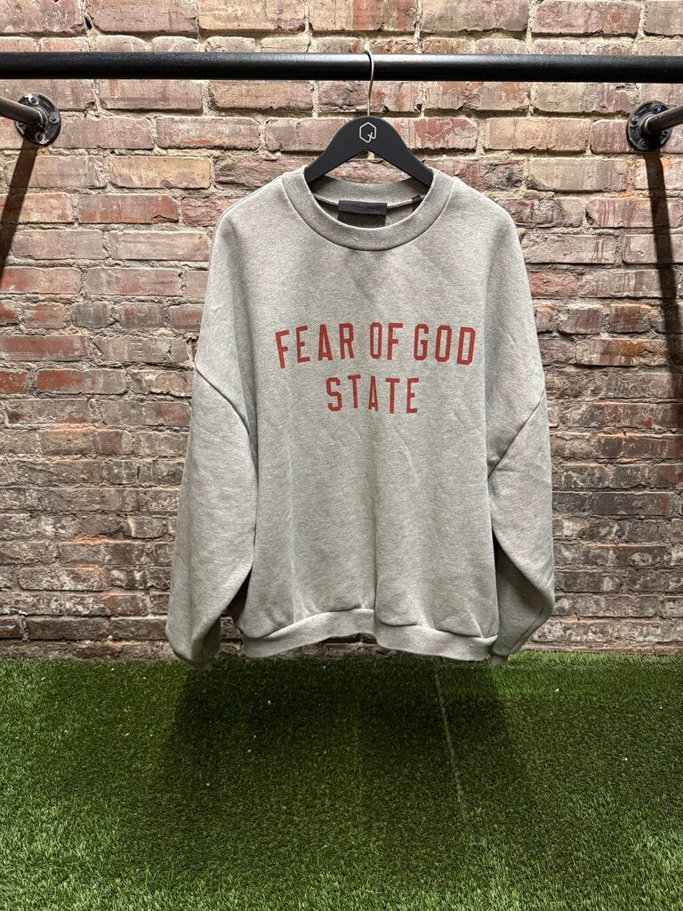 Fear of God Fleece II Grey Crewneck sz. XL