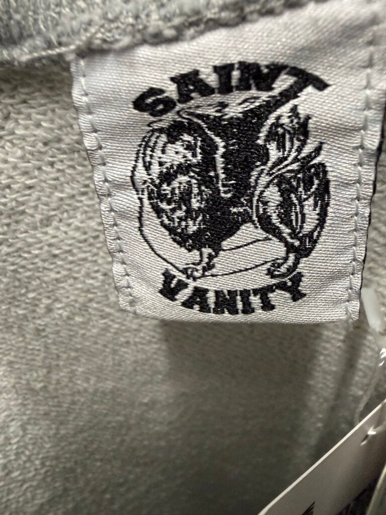 Saint Vanity Bulldog Grey Crewneck sz. XL