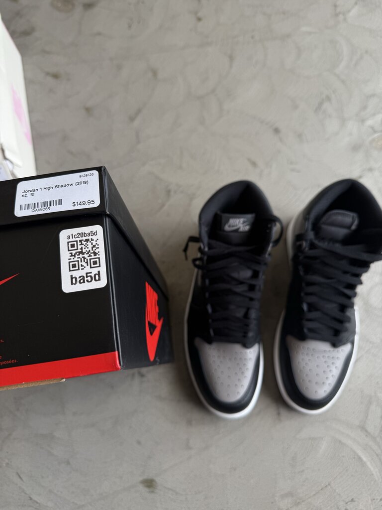 Jordan 1 High Shadow (2018) sz. 10