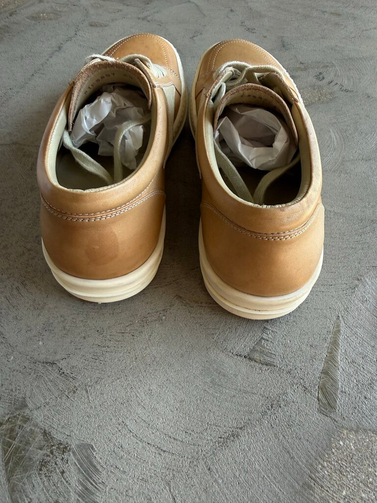 Rick Owen Hollywood Vintage Vans Parchment Milk sz. 43