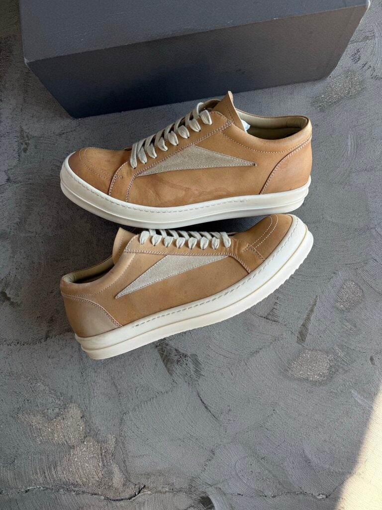 Rick Owen Hollywood Vintage Vans Parchment Milk sz. 43