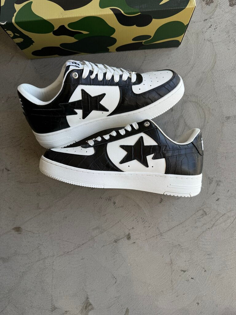 A Bathing Ape Sta #3 Croc Embossed sz. 12