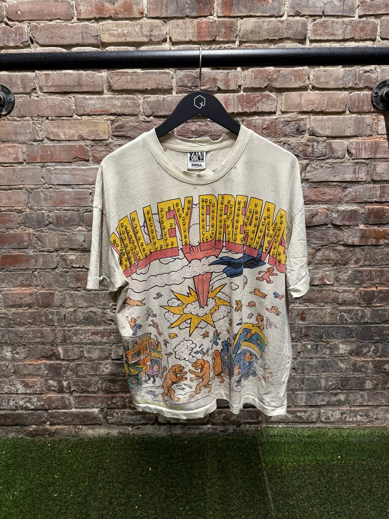 Vale Dreams Graphic Tee Beige sz. S
