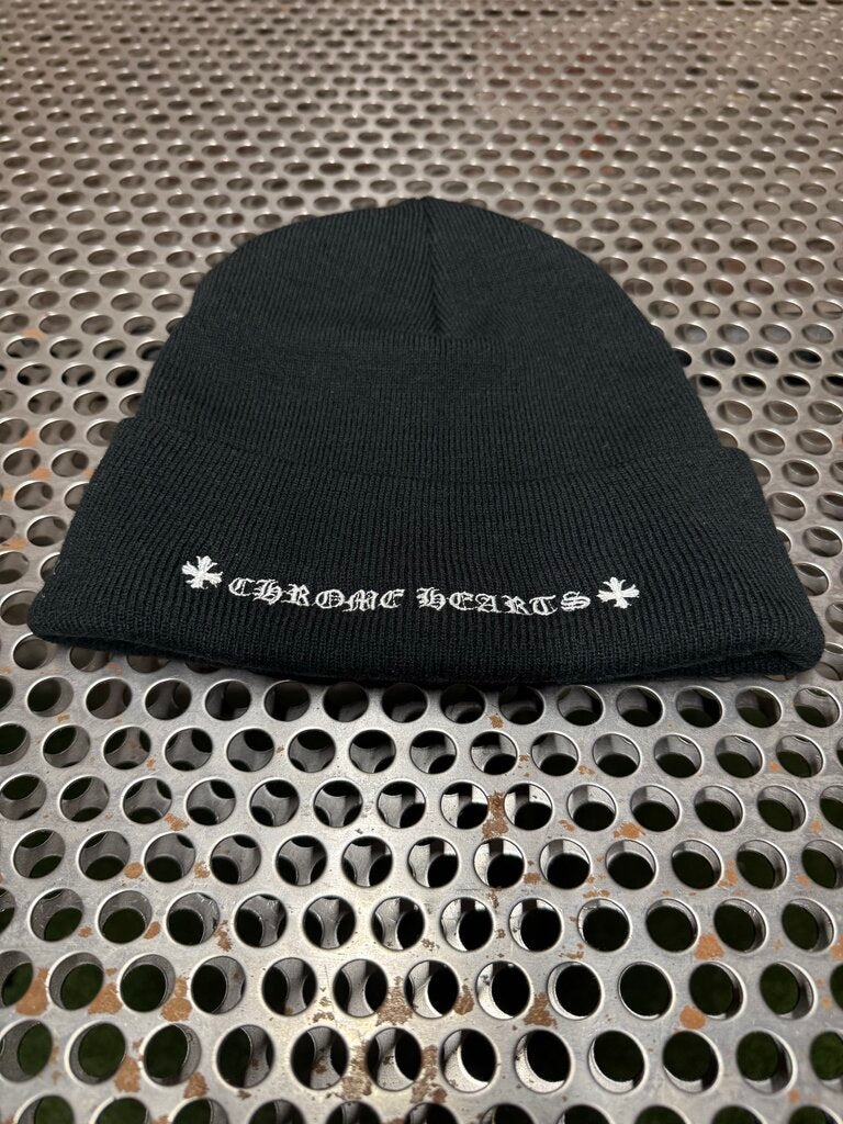 Chrome Hearts CH Logo Beanie Black