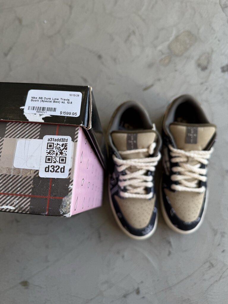 Nike SB Dunk Low Travis Scott (Special Box) sz. 10.5