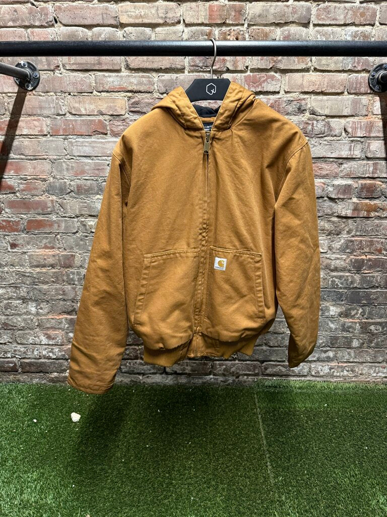Carhart Washed Canvas Work Jacket Brwn sz. M