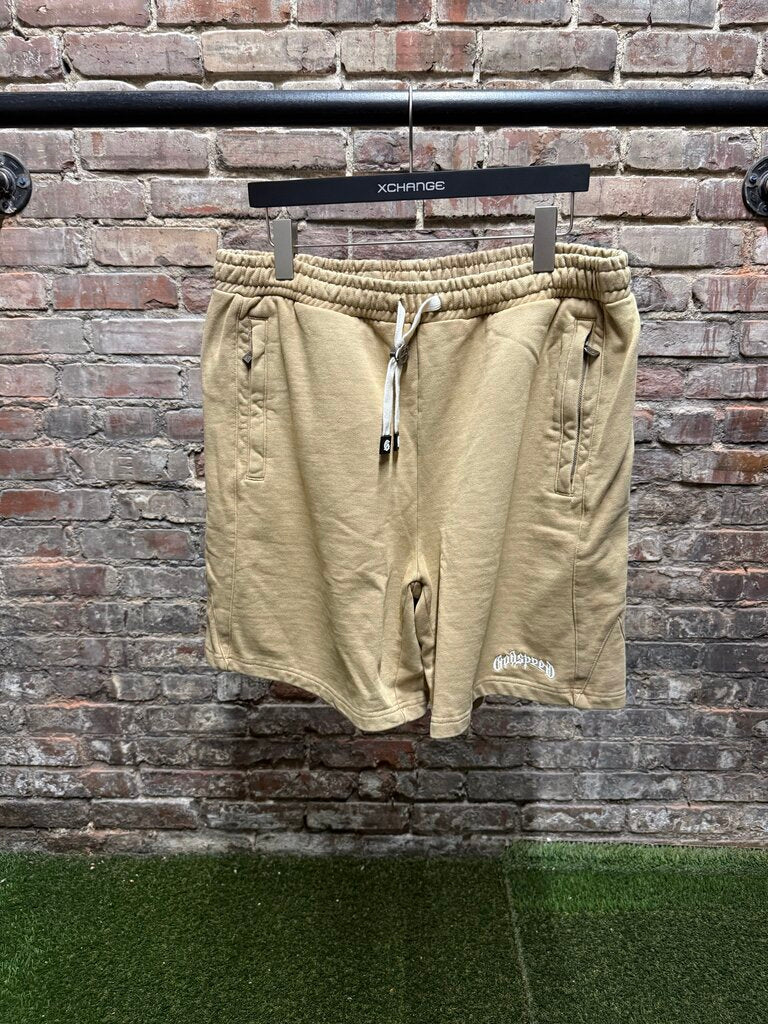 Godspeed New York Vital Terry Shorts Oat Milk sz. XL